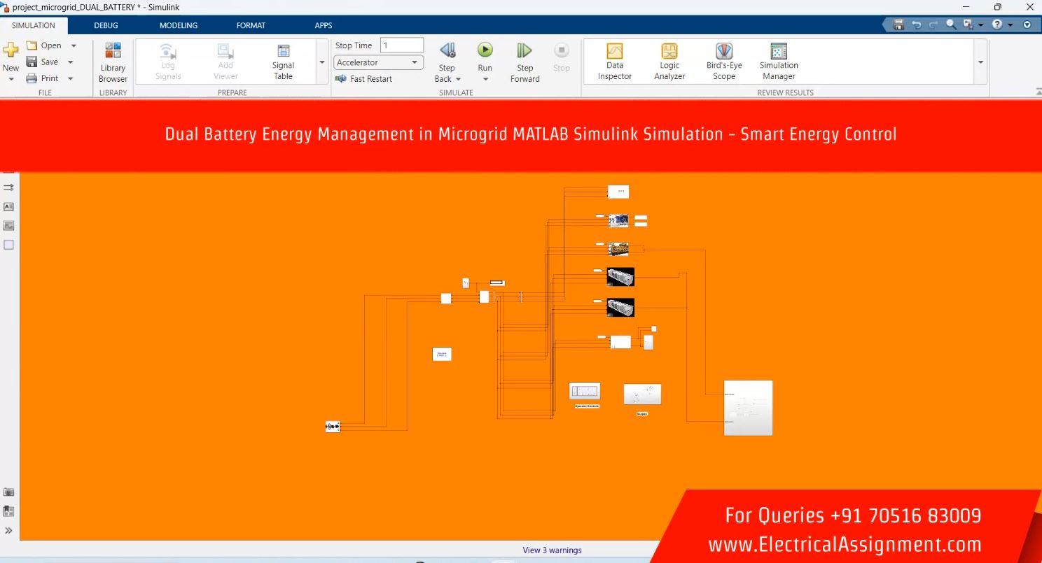 Python GUI for Microgrid Energy Management System screenshot 3